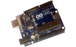 Arduino UNO вид сбоку