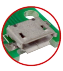 MICRO USB DIP-адаптер 5pin 