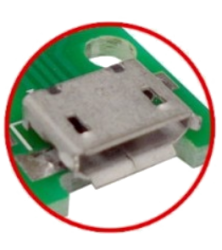 MICRO USB DIP-адаптер 5pin
